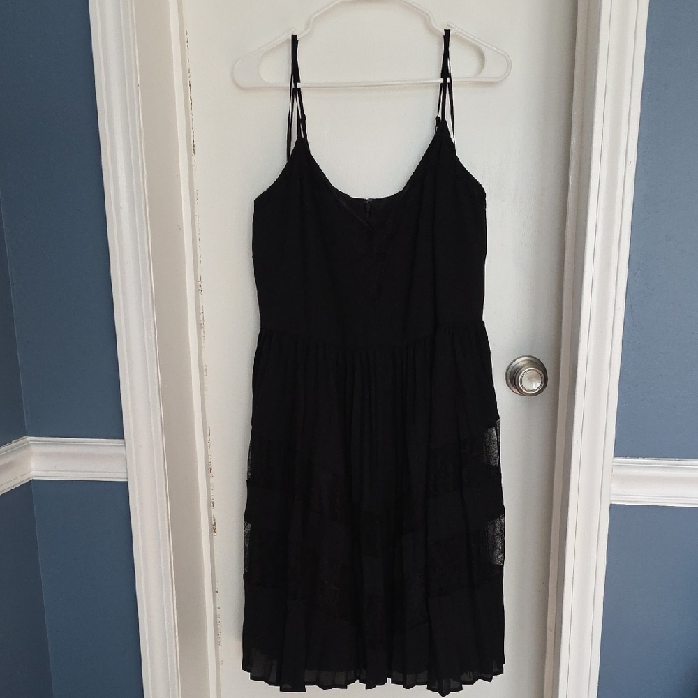 Express Black Midi Dress